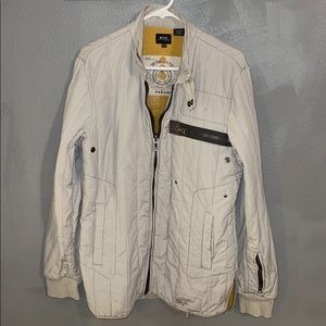 G-Star Raw Cotton Moto Jacket Tan